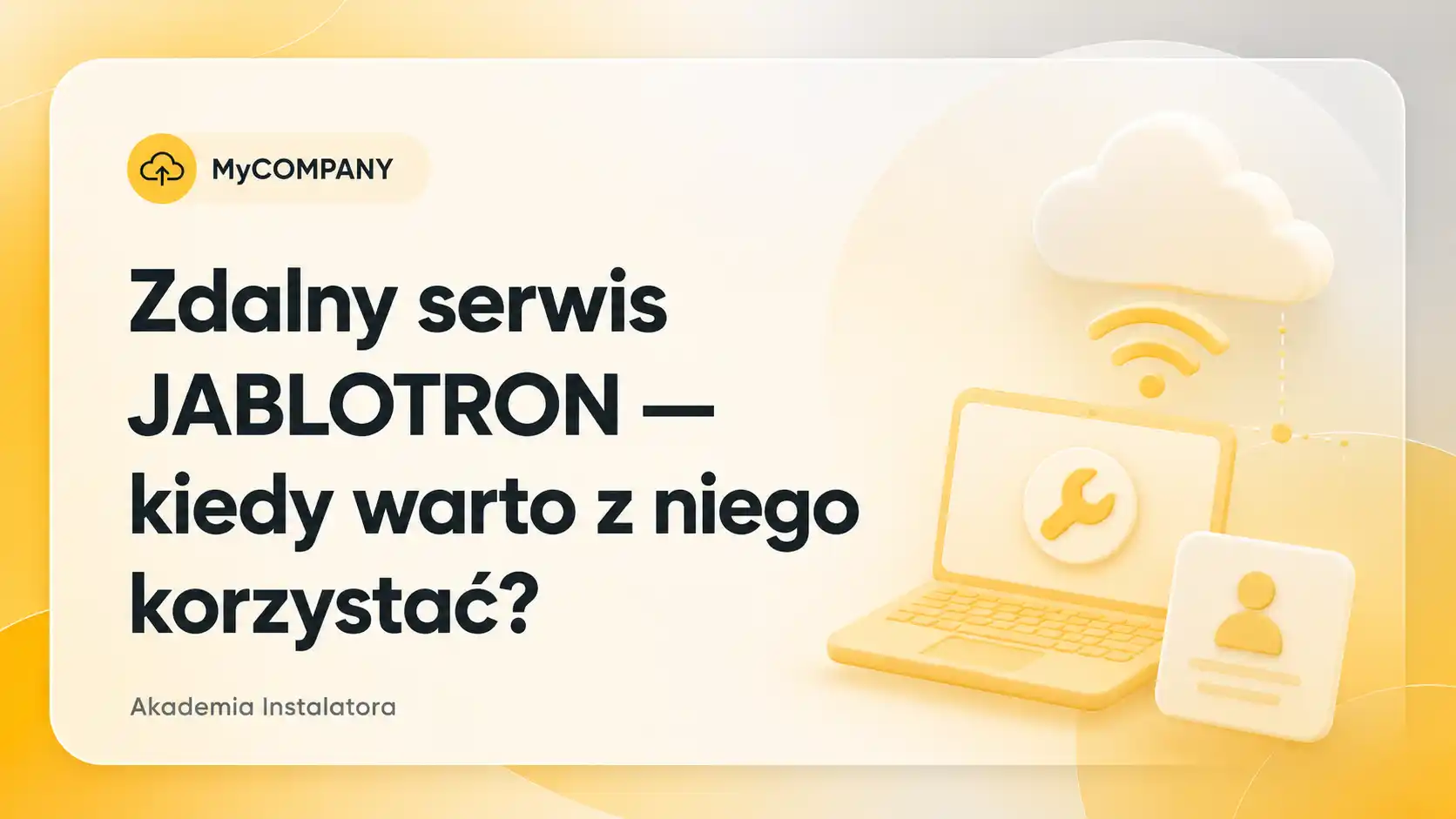 Zdalny serwis JABLOTRON — kiedy warto z niego korzystać?