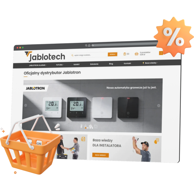 Podgląd platformy B2B Jablotech